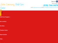 Screenshot for https://www.salemcommunitychildcarecenter.com/