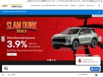 Website Screenshot Chevrolet of Meridian