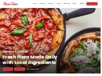 Website Screenshot Pizza Time Fallrive