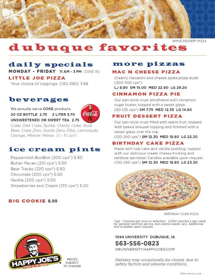 Images Happy Joe's Pizza - Dubuque - University