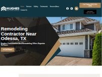 Website Screenshot Hughes Construction & Remodeling