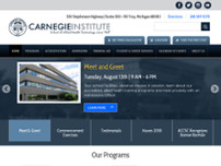 Carnegie Institute website screenshot