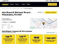 Website Screenshot Meineke Car Care Center