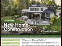 Website Screenshot Classic Builders Inc