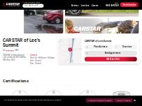 Website Screenshot CARSTAR of Lees Summit