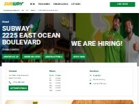 Website Screenshot Subway