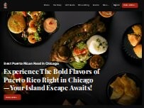 Website Screenshot Ponce Restaurant