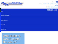 R.D.A. Building Contractors website screenshot