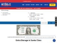 Website Screenshot Extra Storage