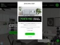 Website Screenshot Crystal Creek
