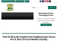 Website Screenshot Barkingham Palace