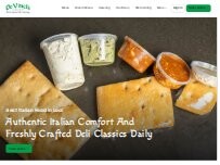 Website Screenshot De Vinci's Delicatessen