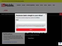 Website Screenshot Verizon Authorized Retailer - BeMobile