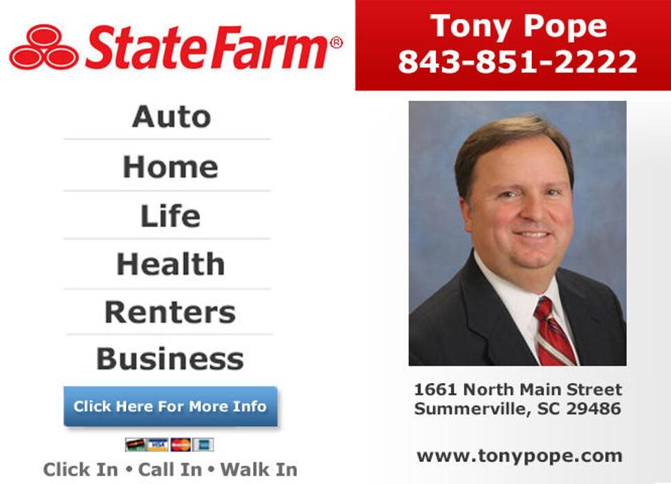 Images Tony Pope - State Farm Insurance Agent