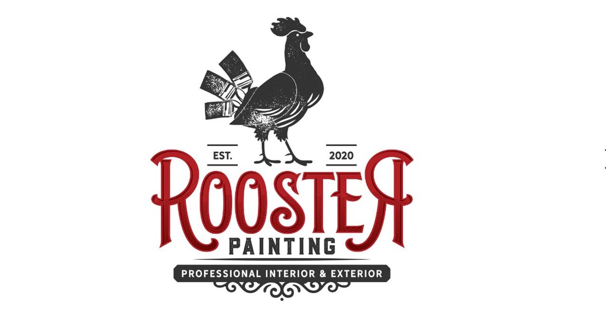 Rooster Painting Logo
