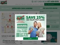 Approved Cash Advance website screenshot