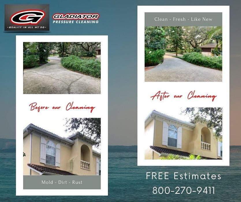 Images Gladiator Pressure Cleaning