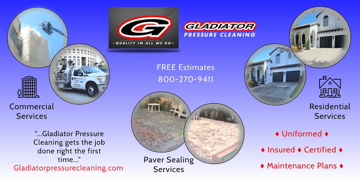 Images Gladiator Pressure Cleaning