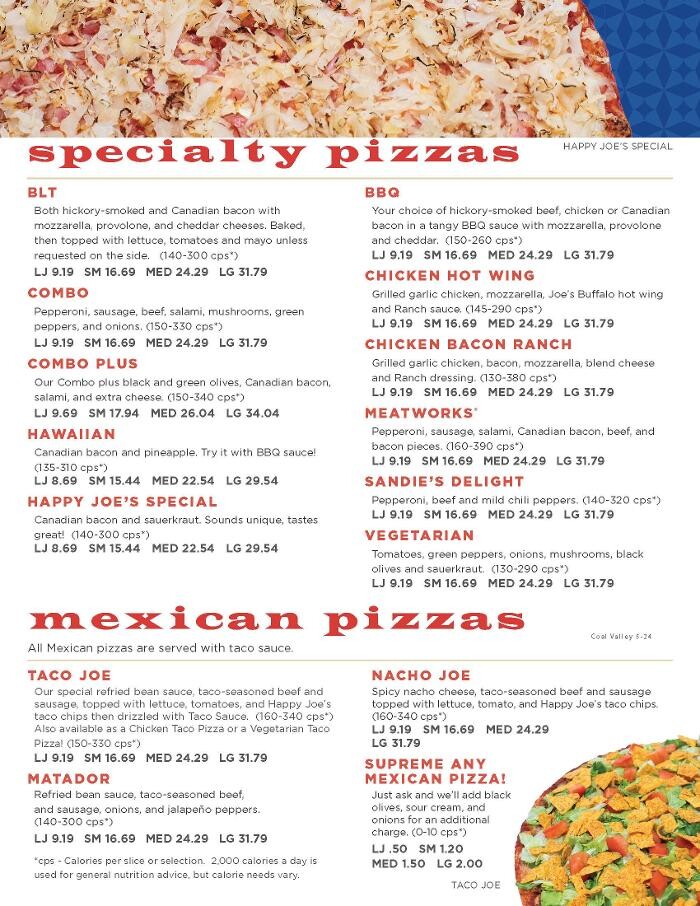 Images Happy Joe's Pizza - Coal Valley