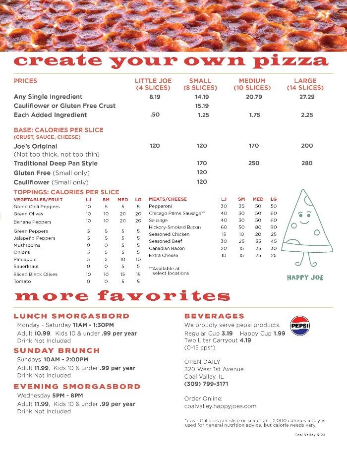 Images Happy Joe's Pizza - Coal Valley