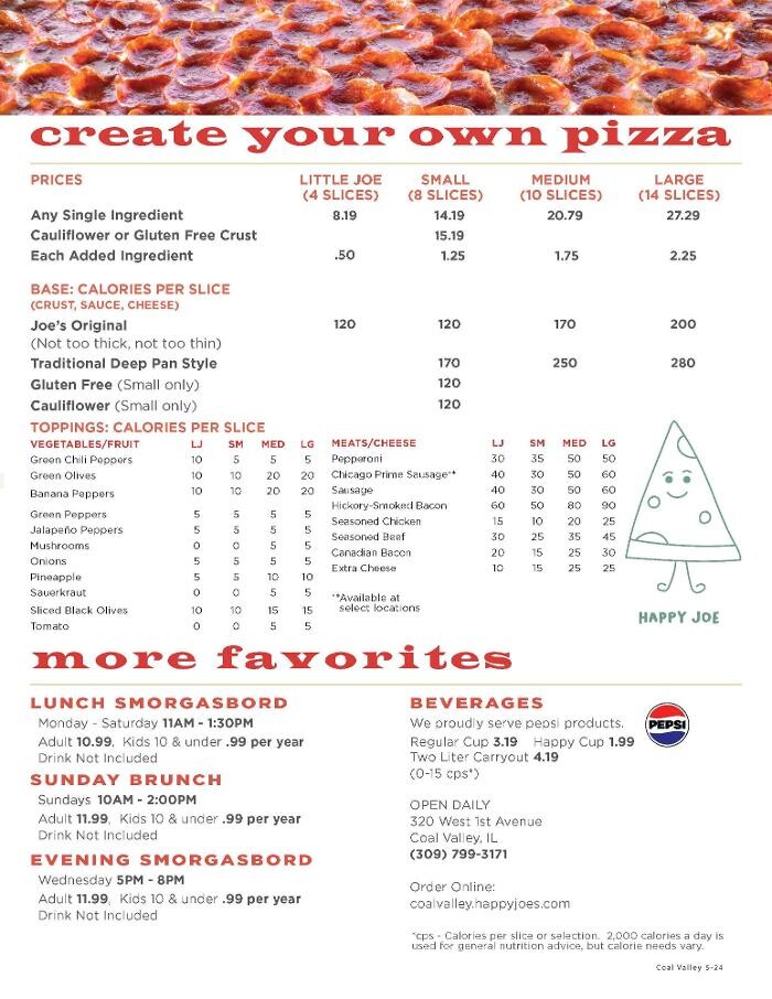 Images Happy Joe's Pizza - Coal Valley