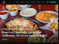 Website Screenshot Pancho Villa's Authentic Mexican Cuisine
