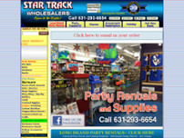 Party In Motion, Inc. - Star Track, Inc. website screenshot