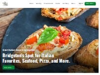 Website Screenshot Green Olive Restaurant