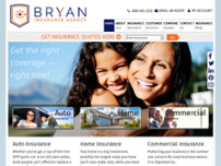 Bryan Insurance Agency, LLC website screenshot