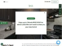 Website Screenshot Magnolia Place Apartments