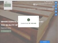 Website Screenshot Ryan's Custom Crating
