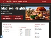 Website Screenshot Outback Steakhouse