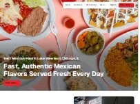 Website Screenshot Taco & Burrito House