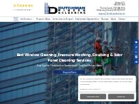 Website Screenshot Dutchman Window & Cleaning Services