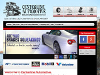 Centerline Automotive website screenshot