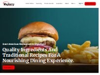 Website Screenshot Mayberry Ice Cream Restaurants