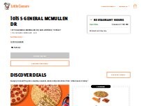 Website Screenshot Little Caesars Pizza