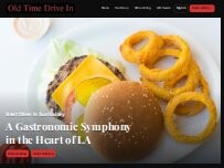 Website Screenshot Old Time Drive In