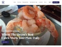Website Screenshot Fisherman's Market & Grill