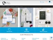 Website Screenshot Print World