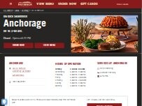 Website Screenshot Outback Steakhouse