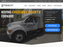 Two Men and a Truck website screenshot