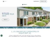 Website Screenshot Spring Valley