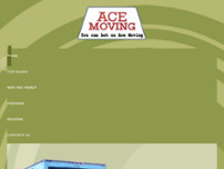 Ace Moving website screenshot