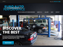 Euro Auto Performance website screenshot