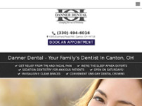 Danner Dental website screenshot
