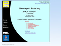 Screenshot for http://www.davenport-painting.com/