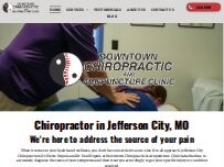 Website Screenshot Downtown Chiropractic & Acupuncture Clinic