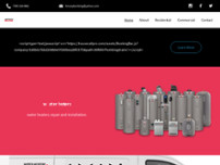 Aman Plumbing website screenshot