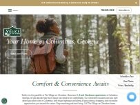Website Screenshot The Village on Cherokee